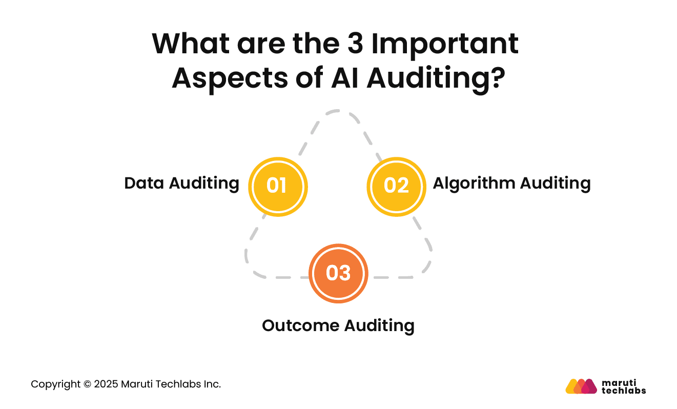 What are the 3 Important Aspects of AI Auditing?