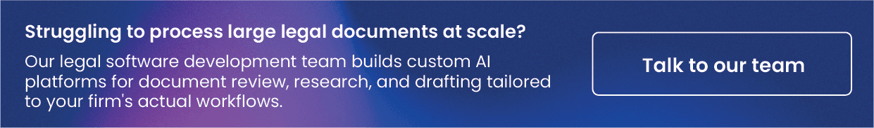 large legal documents at scale