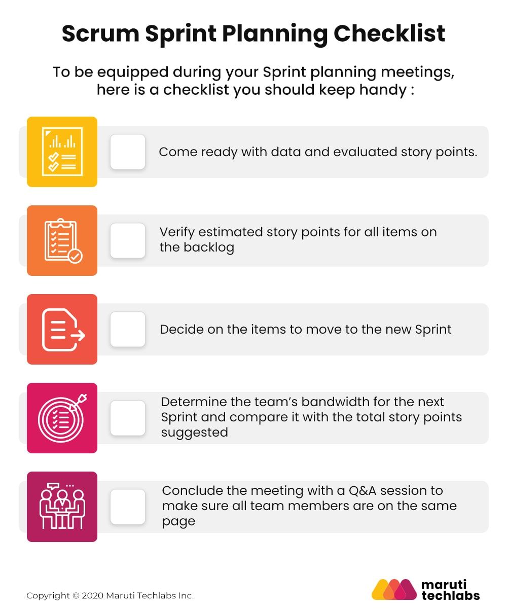 Scrum Sprint Planning Checklist