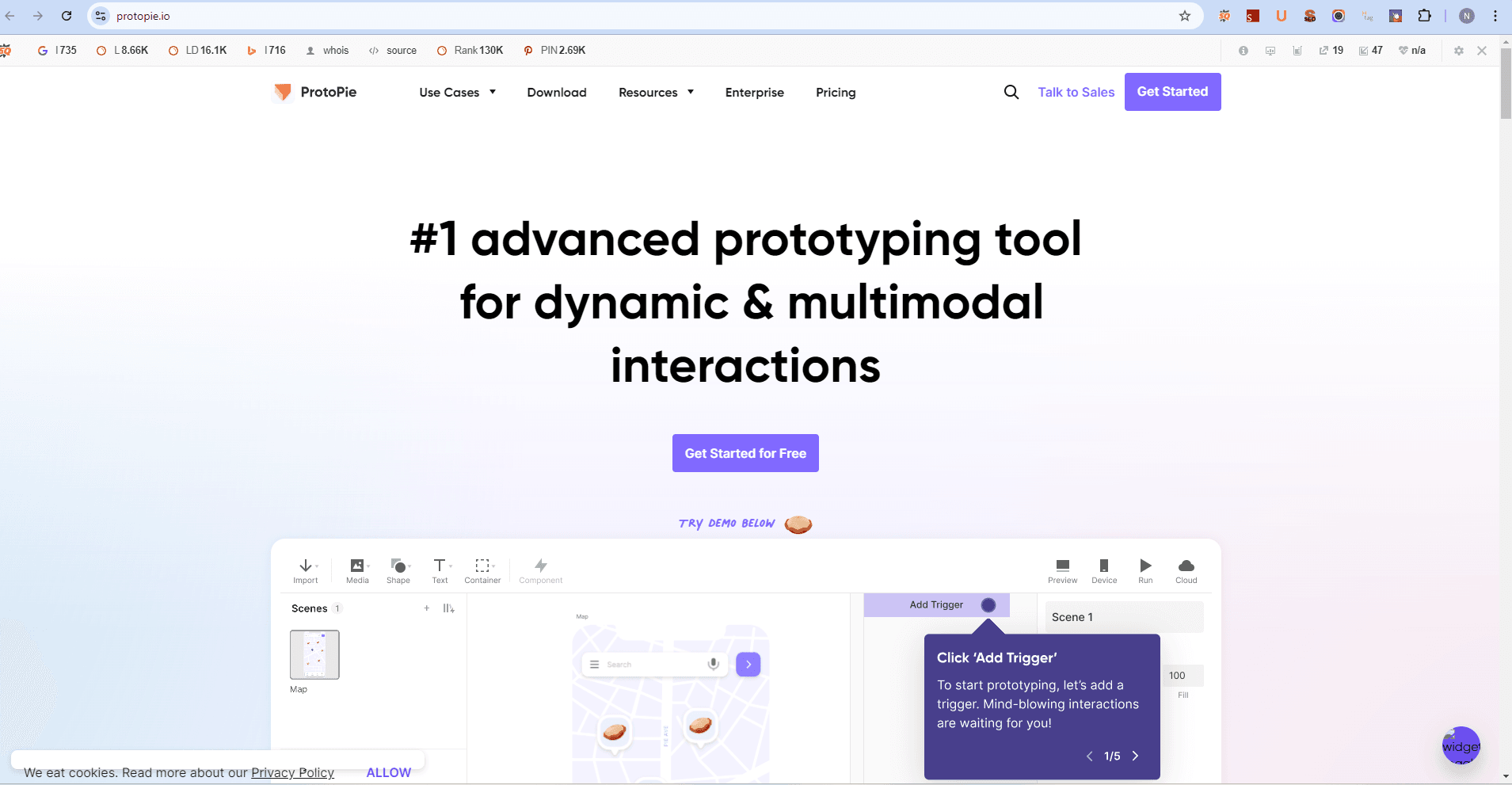 protopie - prototyping tool